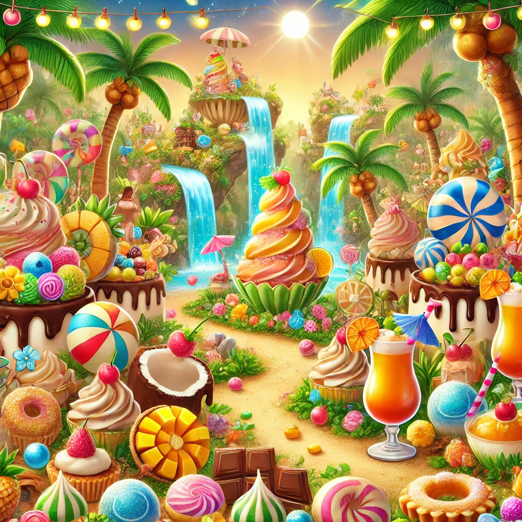 Sweet Bonanza Desktop oyun içi animasyon